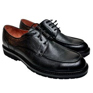 NEW Vintage Foundry Oxford Shoes Black Leather Dress SZ US 11